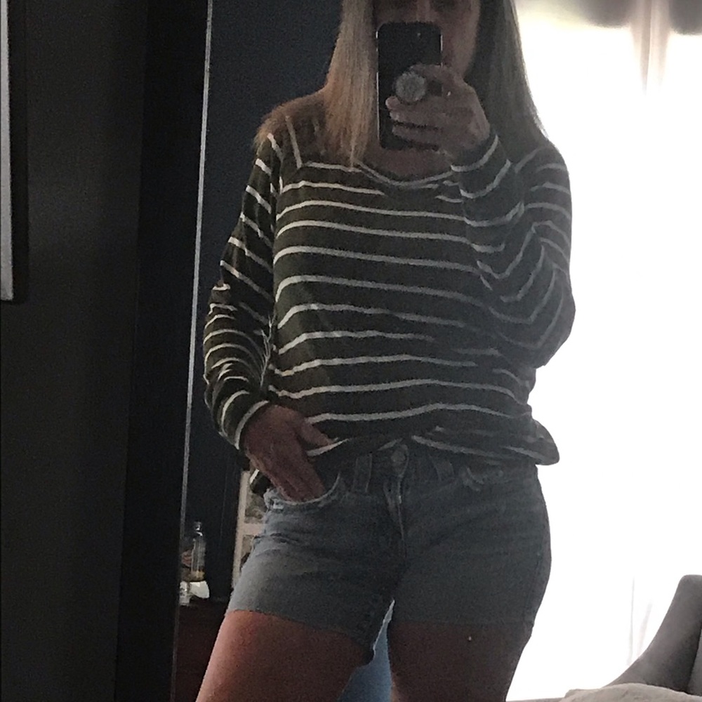Mix by Hawthorn striped soft T. Size XL